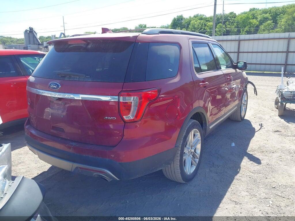 1FM5K8D83HGB91040 2017 FORD EXPLORER photo no. 4