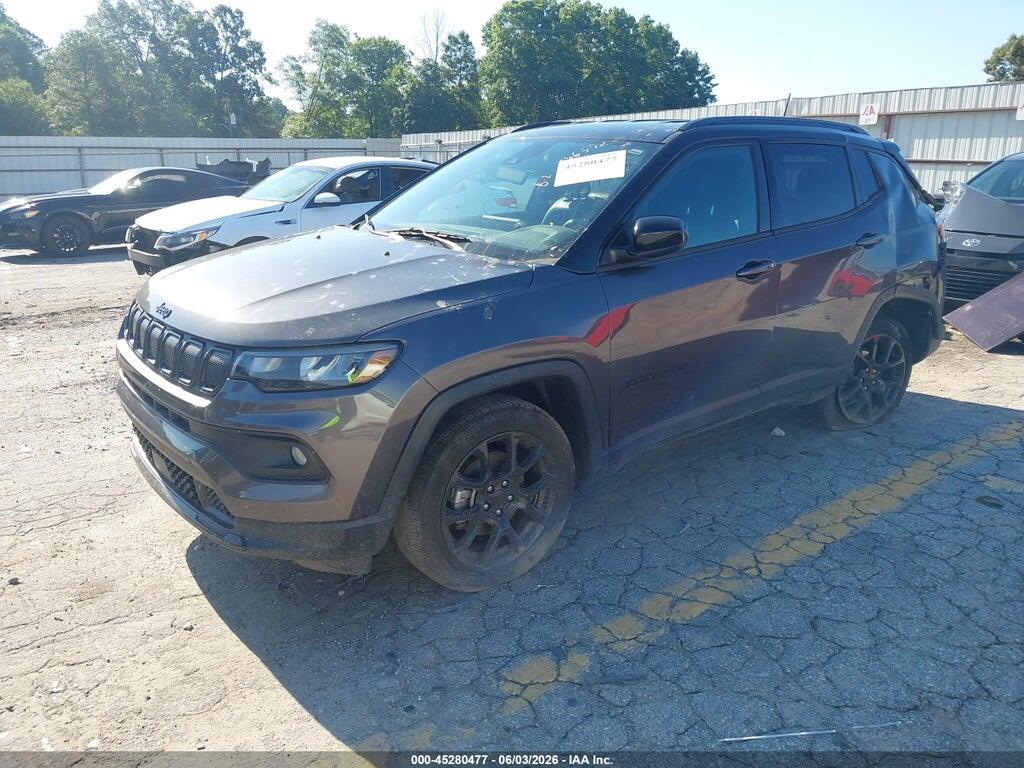 3C4NJDBB9NT186592 2022 JEEP COMPASS photo no. 2