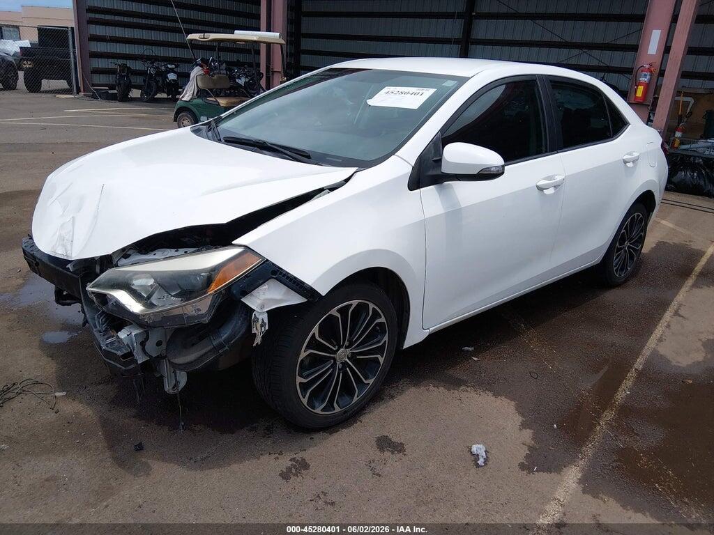 5YFBURHE9GP507755 2016 TOYOTA COROLLA photo no. 2