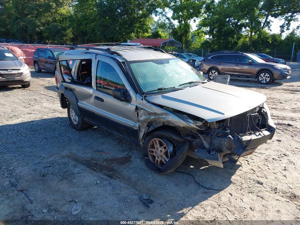 1J4GW48S94C302265 2004 JEEP GRAND CHEROKEE photo no. 1