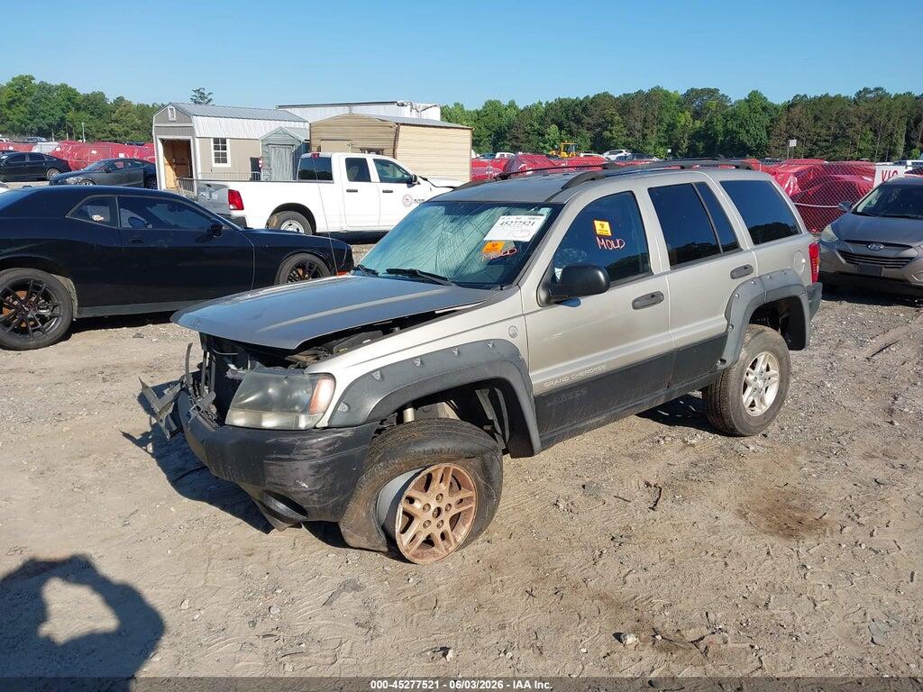 1J4GW48S94C302265 2004 JEEP GRAND CHEROKEE photo no. 2