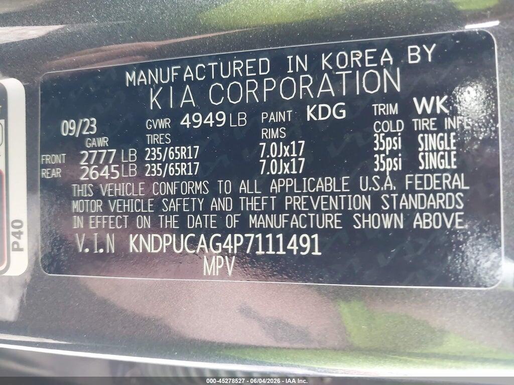 KNDPUCAG4P7111491 2023 KIA SPORTAGE HYBRID photo no. 9
