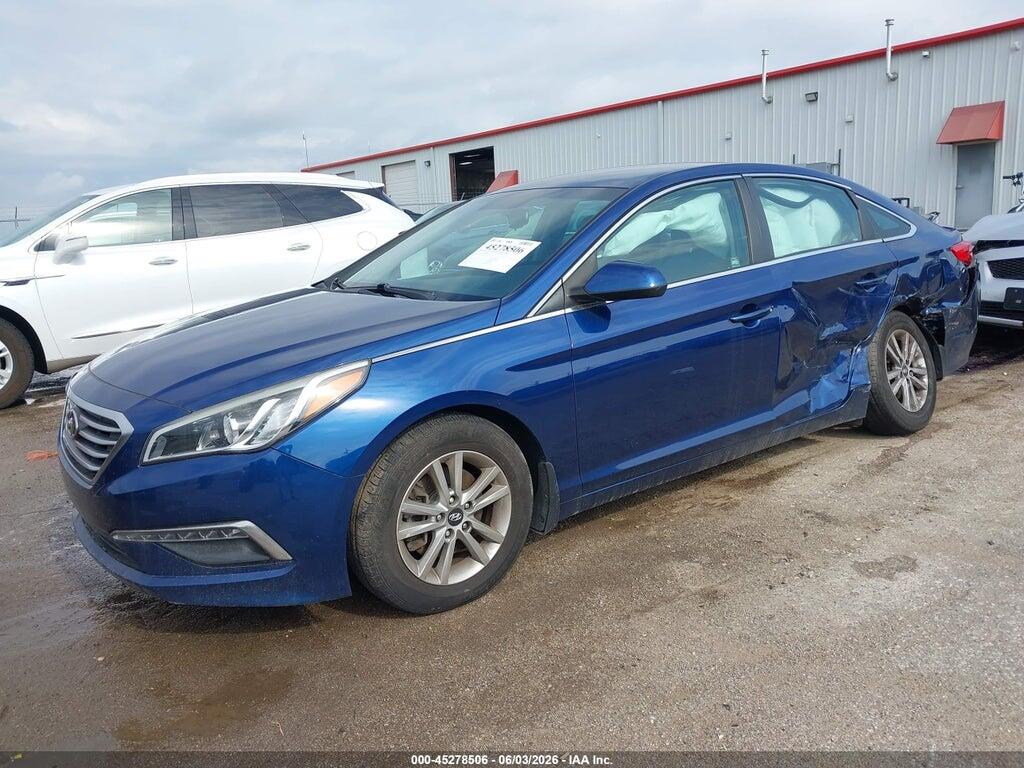 5NPE24AF6FH220183 2015 HYUNDAI SONATA photo no. 2