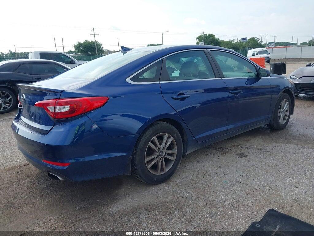 5NPE24AF6FH220183 2015 HYUNDAI SONATA photo no. 4