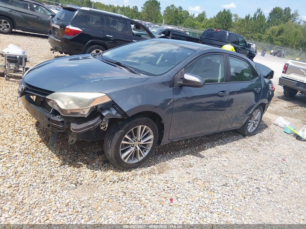 5YFBURHE1EP169720 2014 TOYOTA COROLLA photo no. 2