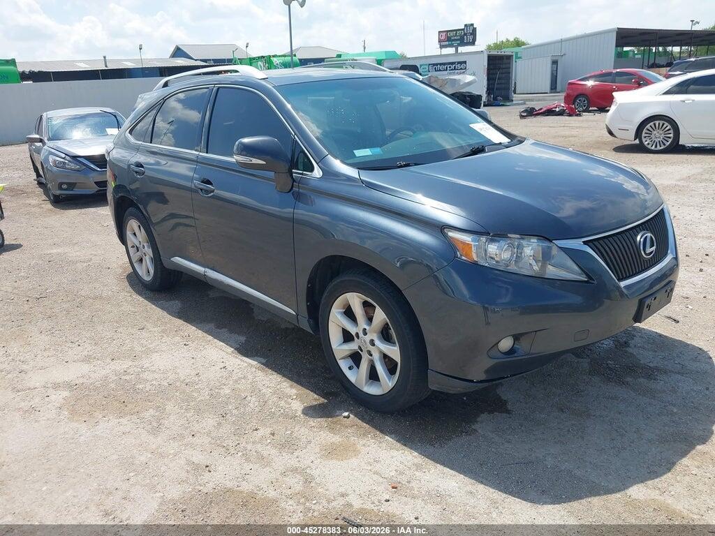 2T2ZK1BA6AC014971 2010 LEXUS RX 350 photo no. 1