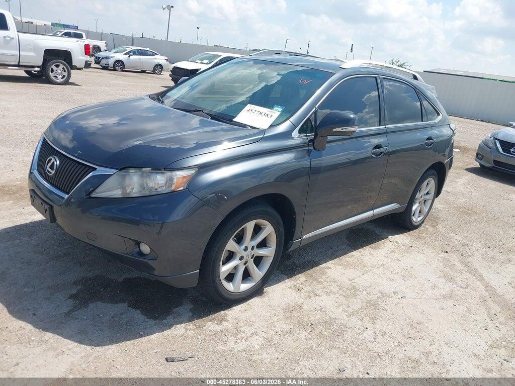 2T2ZK1BA6AC014971 2010 LEXUS RX 350 photo no. 2