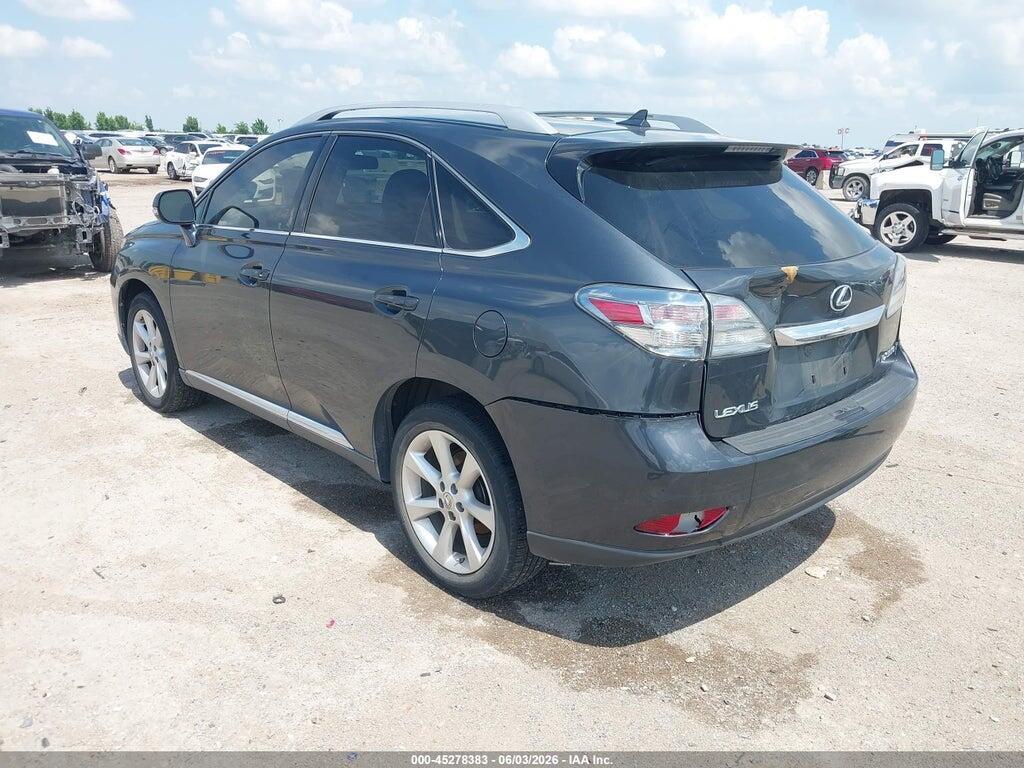 2T2ZK1BA6AC014971 2010 LEXUS RX 350 photo no. 3