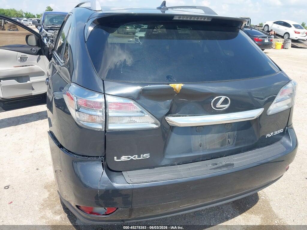2T2ZK1BA6AC014971 2010 LEXUS RX 350 photo no. 6