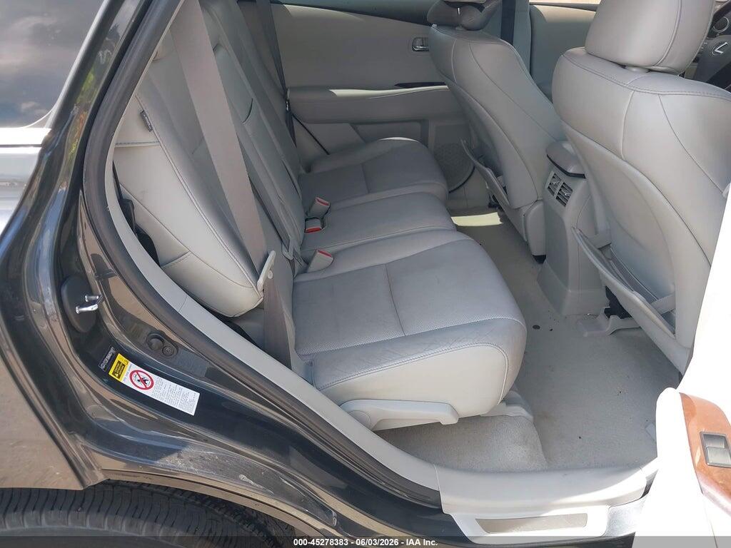 2T2ZK1BA6AC014971 2010 LEXUS RX 350 photo no. 8