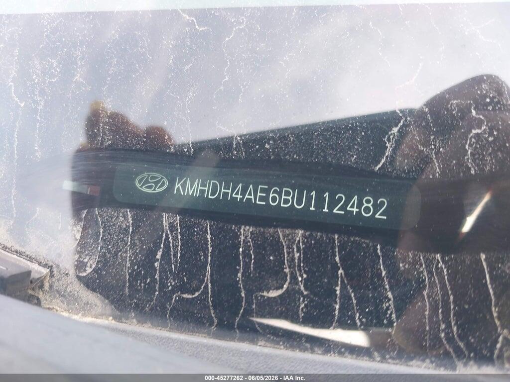 KMHDH4AE6BU112482 2011 HYUNDAI ELANTRA photo no. 9