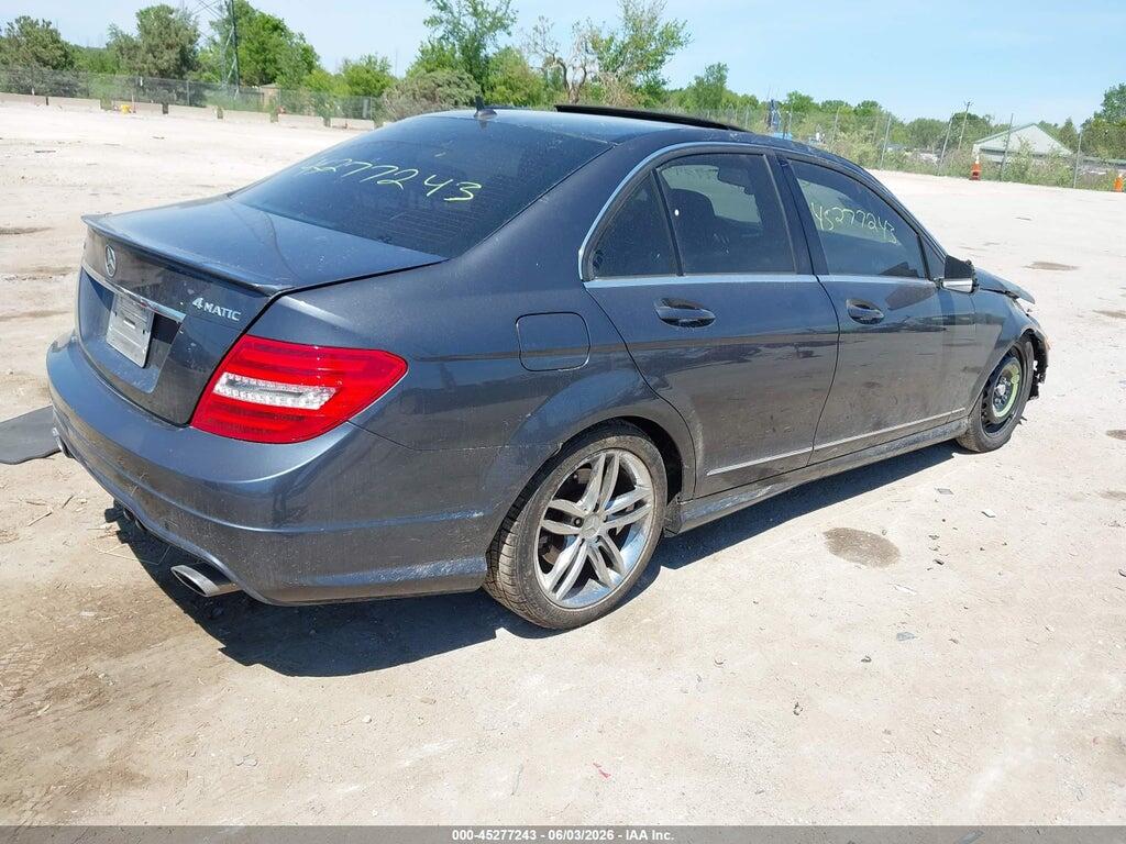 WDDGF8AB1DR259700 2013 MERCEDES-BENZ C 300 photo no. 4
