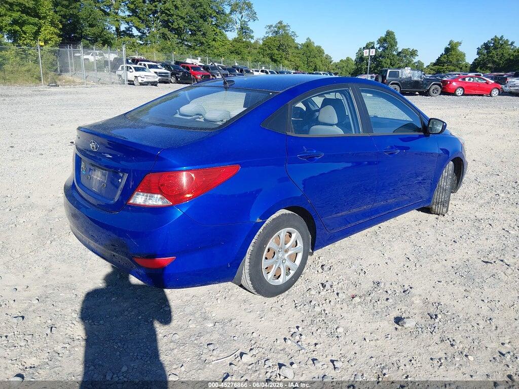 KMHCT4AE2EU756057 2014 HYUNDAI ACCENT photo no. 4