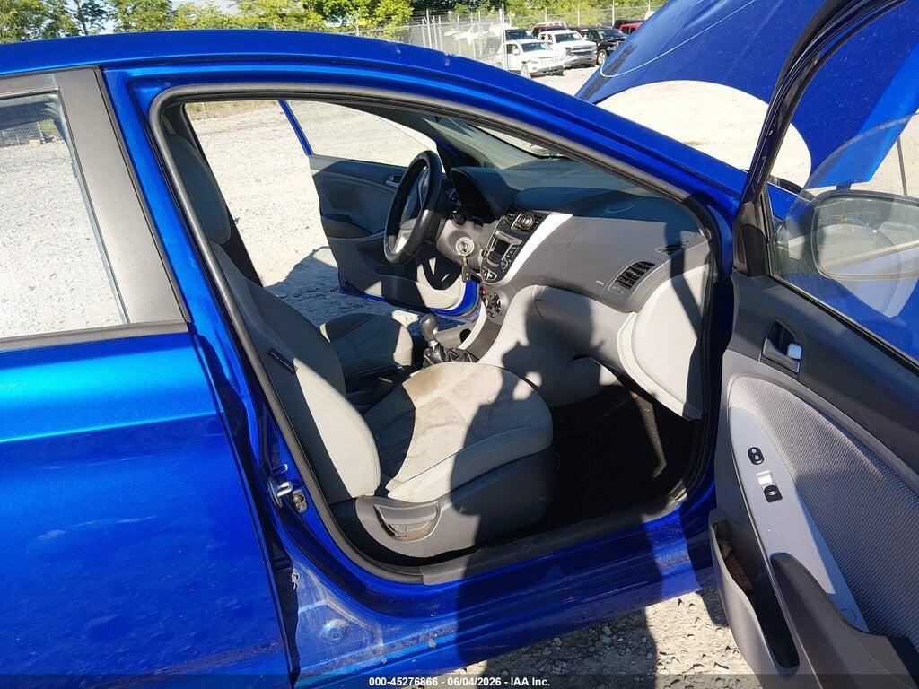 KMHCT4AE2EU756057 2014 HYUNDAI ACCENT photo no. 5
