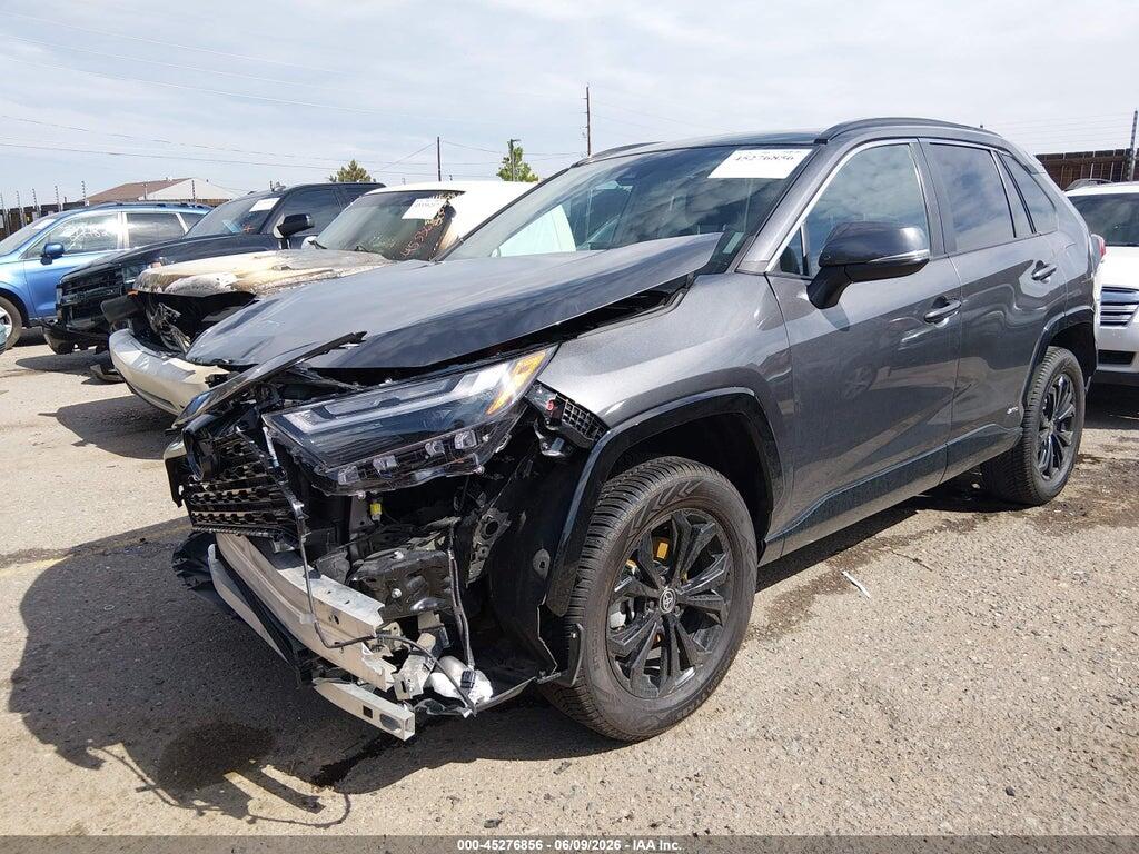 4T3T6RFV2NU067236 2022 TOYOTA RAV4 HYBRID photo no. 2