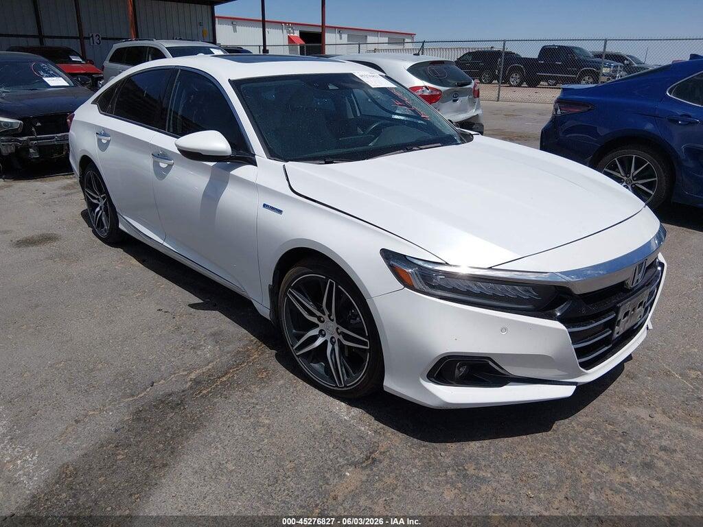 1HGCV3F90NA031306 2022 HONDA ACCORD HYBRID photo no. 1