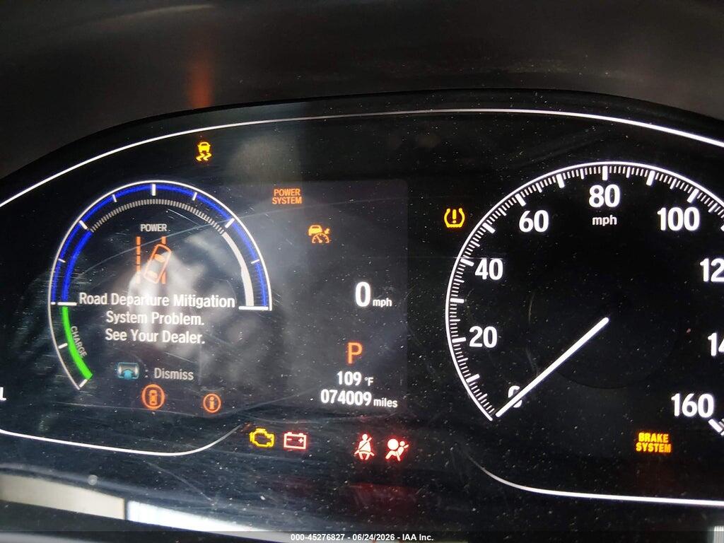 1HGCV3F90NA031306 2022 HONDA ACCORD HYBRID photo no. 7