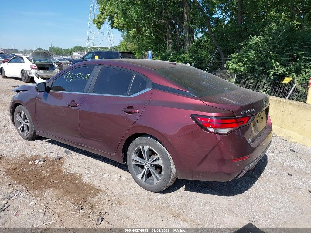 3N1AB8CV7MY237104 2021 NISSAN SENTRA photo no. 3