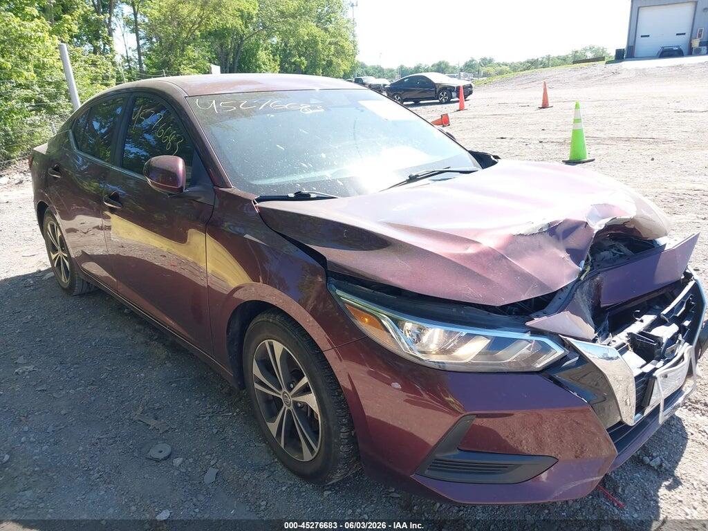 3N1AB8CV7MY237104 2021 NISSAN SENTRA photo no. 6