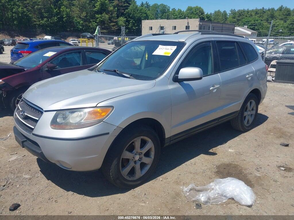 5NMSH73E07H061263 2007 HYUNDAI SANTA FE photo no. 2