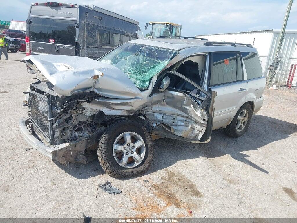 2HKYF18637H515474 2007 HONDA PILOT photo no. 2