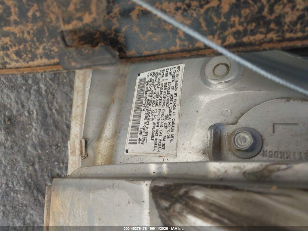 2HKYF18637H515474 2007 HONDA PILOT photo no. 6