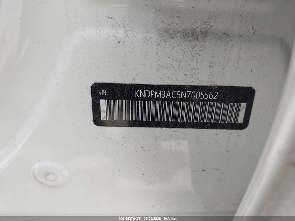 KNDPM3AC5N7005562 2022 KIA SPORTAGE photo no. 9