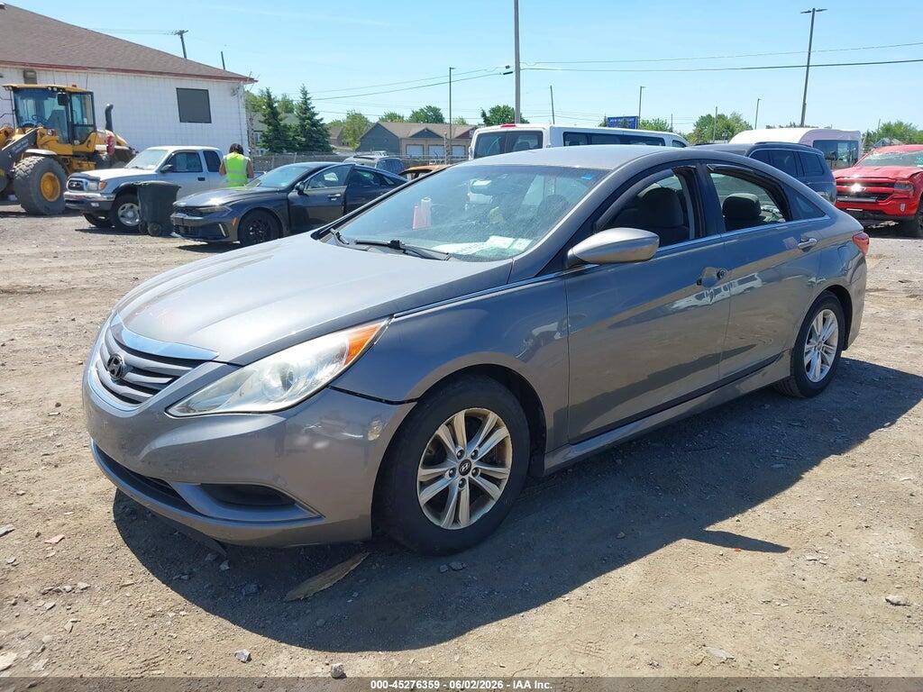 5NPEB4AC7EH843543 2014 HYUNDAI SONATA photo no. 2