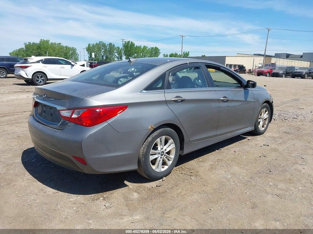5NPEB4AC7EH843543 2014 HYUNDAI SONATA photo no. 4