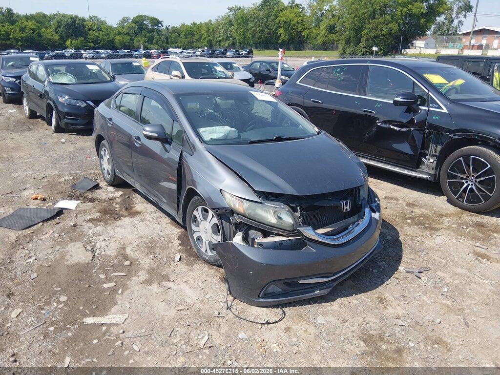 19XFB4F29DE001844 2013 HONDA CIVIC HYBRID photo no. 1