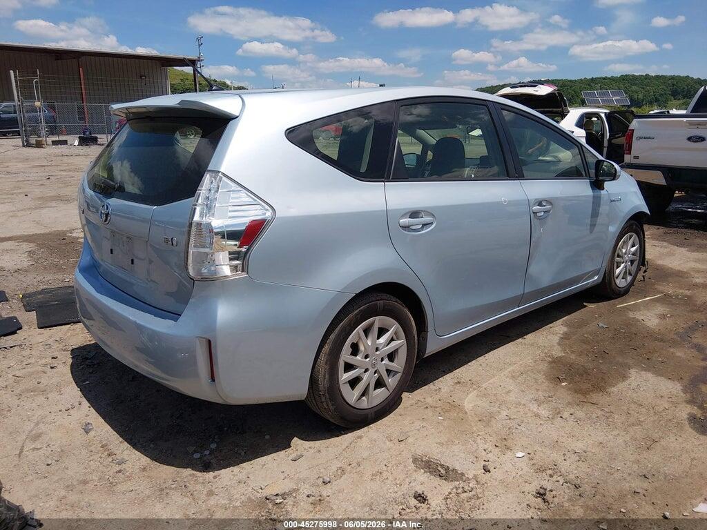 JTDZN3EU4E3325729 2014 TOYOTA PRIUS V photo no. 4