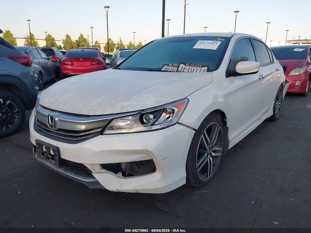 1HGCR2F53GA104490 2016 HONDA ACCORD photo no. 2