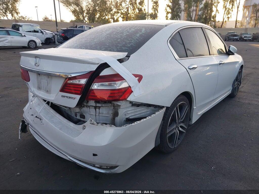 1HGCR2F53GA104490 2016 HONDA ACCORD photo no. 4