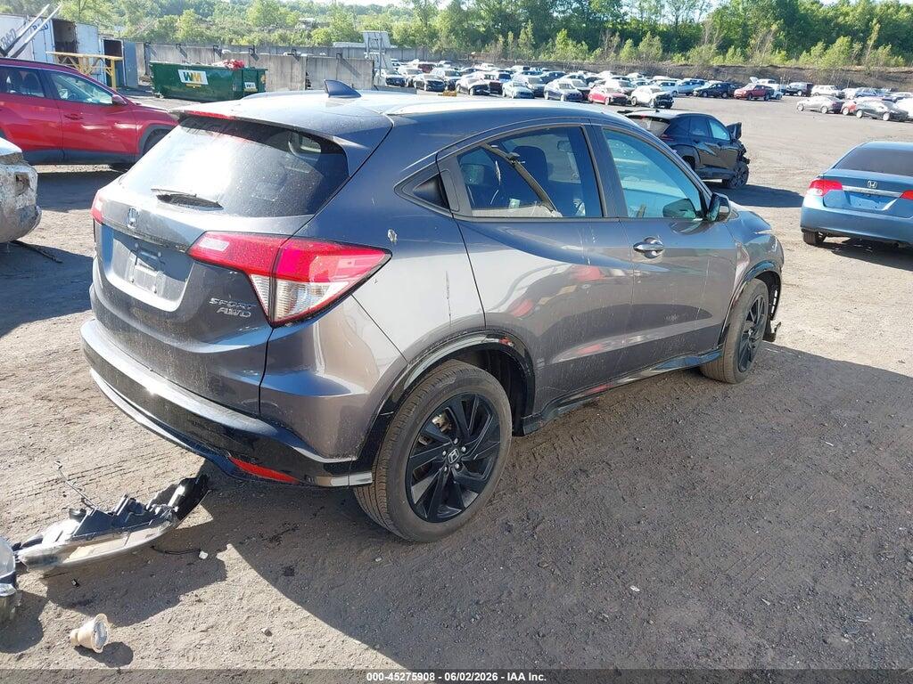 3CZRU6H15NM752318 2022 HONDA HR-V photo no. 4