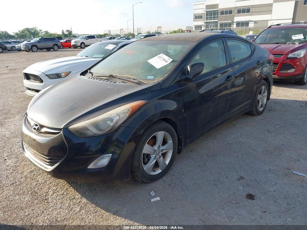 5NPDH4AE5DH320841 2013 HYUNDAI ELANTRA photo no. 2