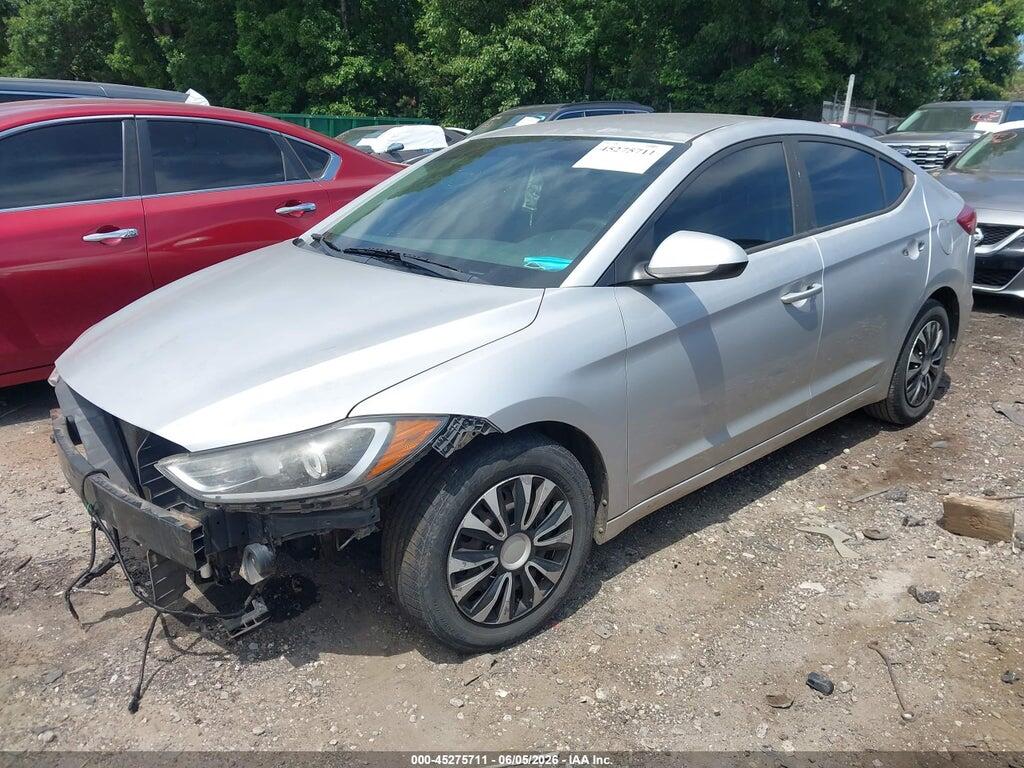 KMHD74LF4HU073232 2017 HYUNDAI ELANTRA photo no. 2