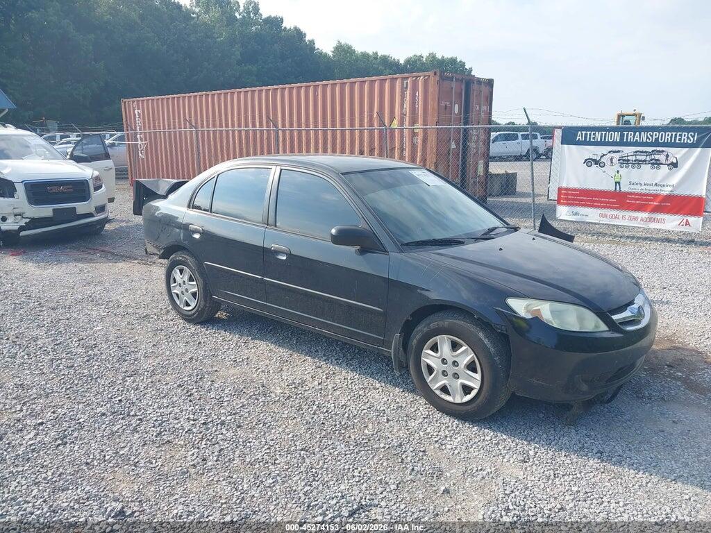 1HGES16395L015174 2005 HONDA CIVIC photo no. 1