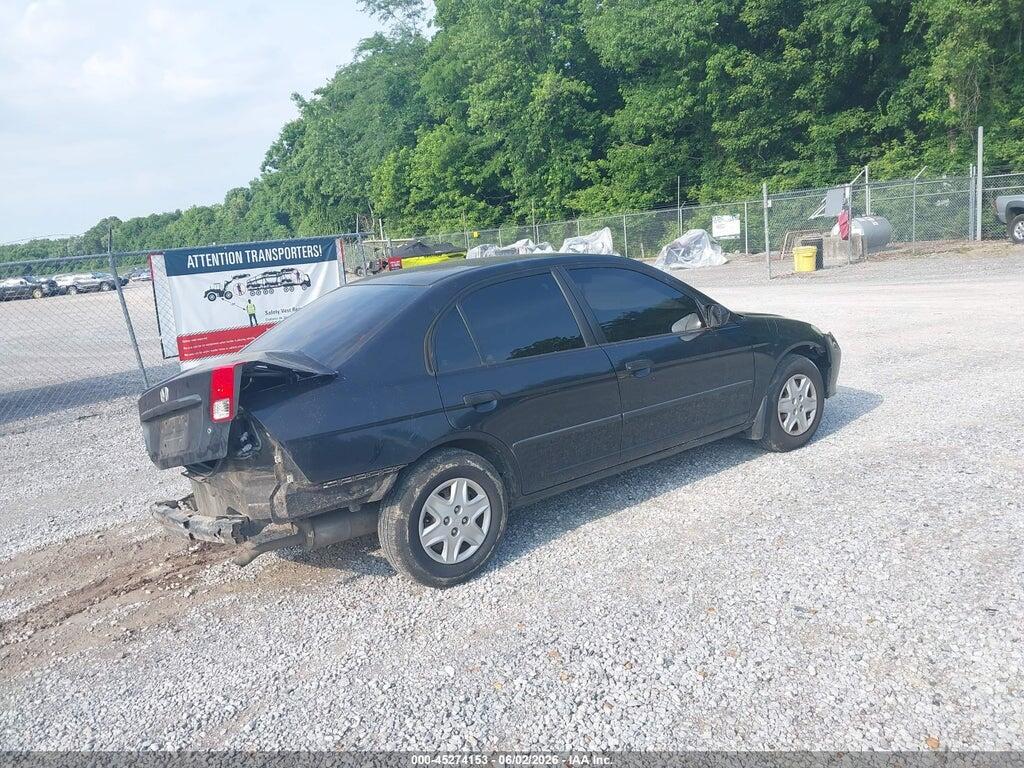 1HGES16395L015174 2005 HONDA CIVIC photo no. 4