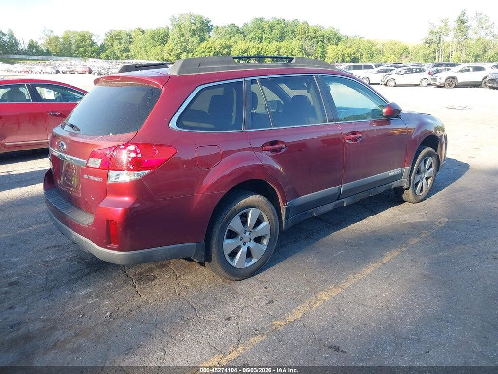 4S4BRCBC6B3362709 2011 SUBARU OUTBACK photo no. 4