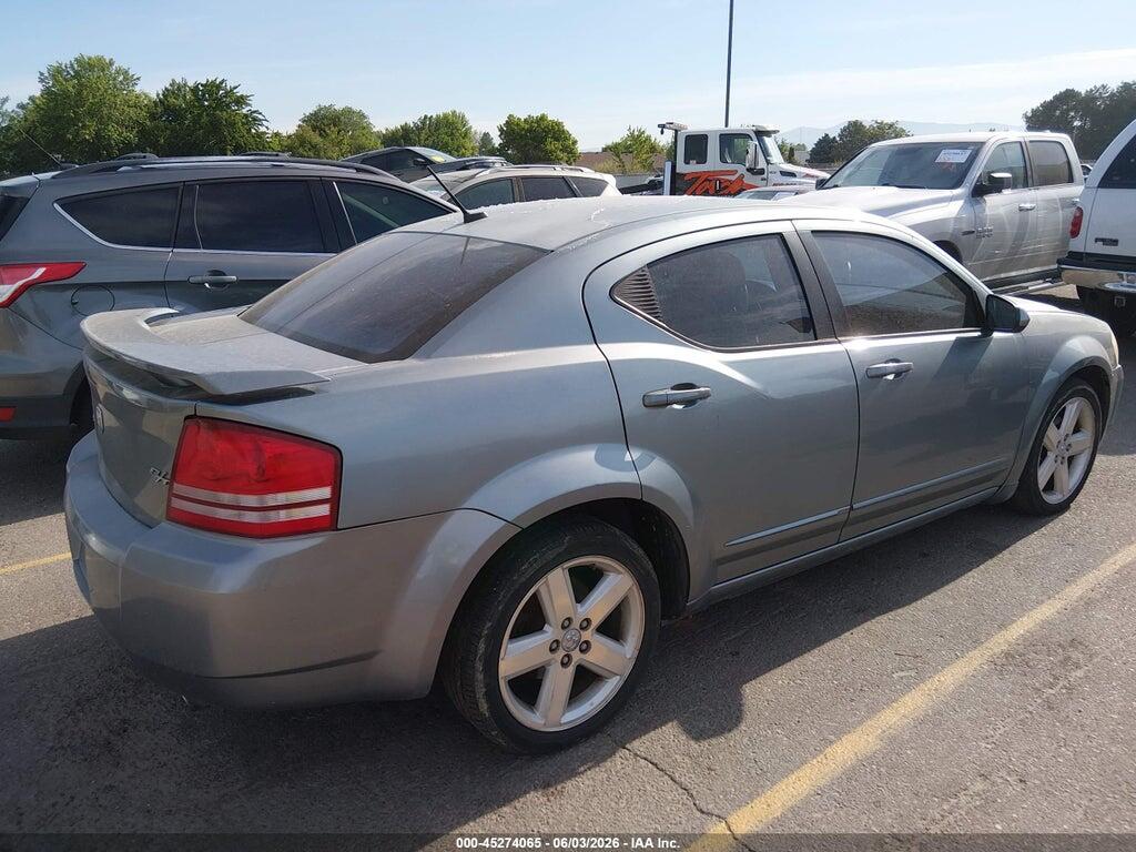 1B3LD76M78N629579 2008 DODGE AVENGER photo no. 4