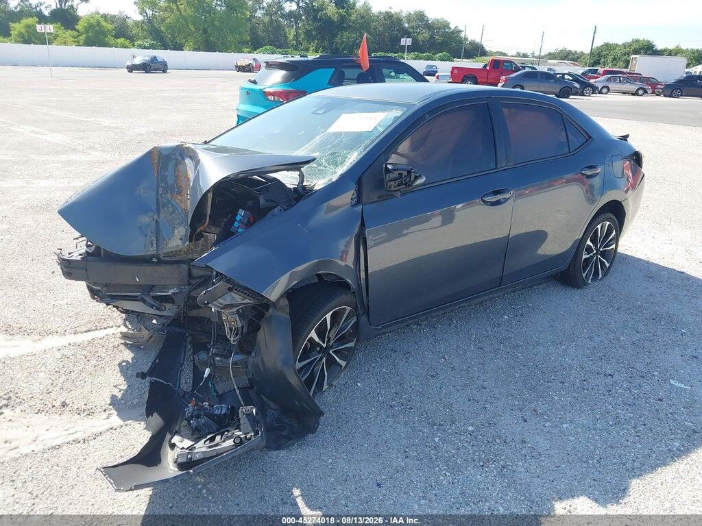 5YFBURHE1KP897341 2019 TOYOTA COROLLA photo no. 2