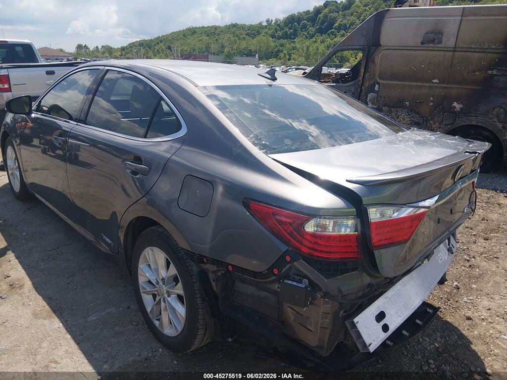 JTHBW1GG2E2059318 2014 LEXUS ES 300H photo no. 3