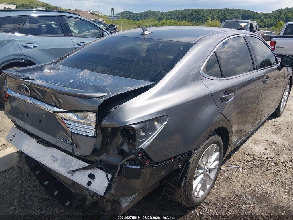 JTHBW1GG2E2059318 2014 LEXUS ES 300H photo no. 4