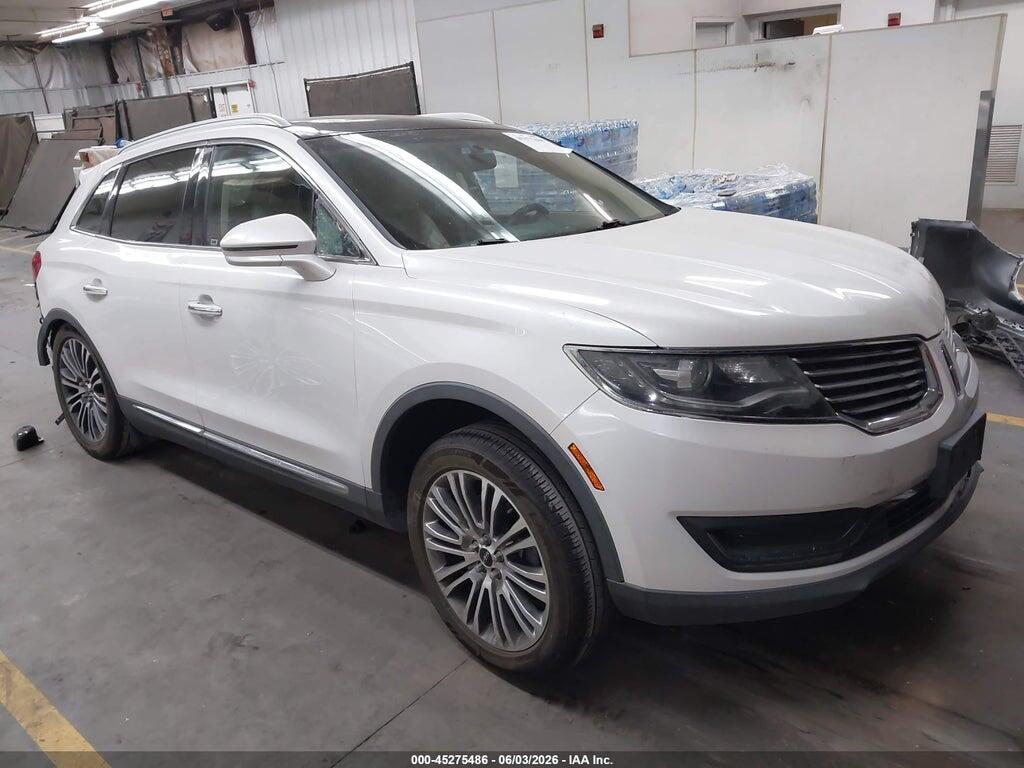 2LMTJ6LR8GBL52274 2016 LINCOLN MKX photo no. 1