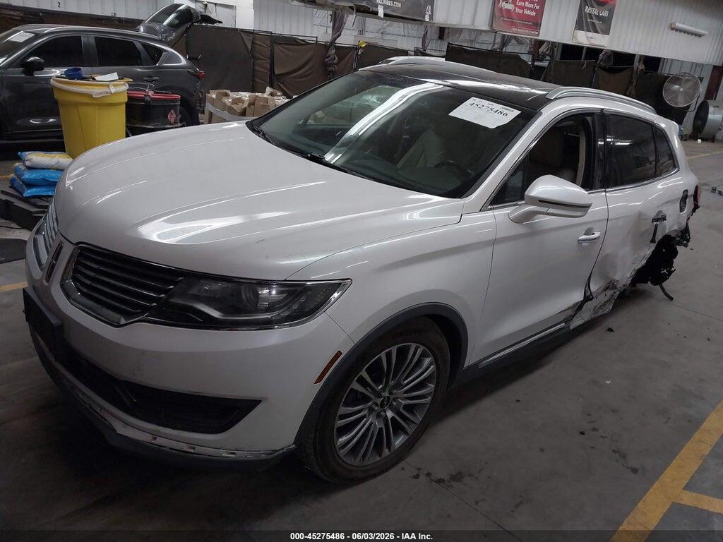 2LMTJ6LR8GBL52274 2016 LINCOLN MKX photo no. 2