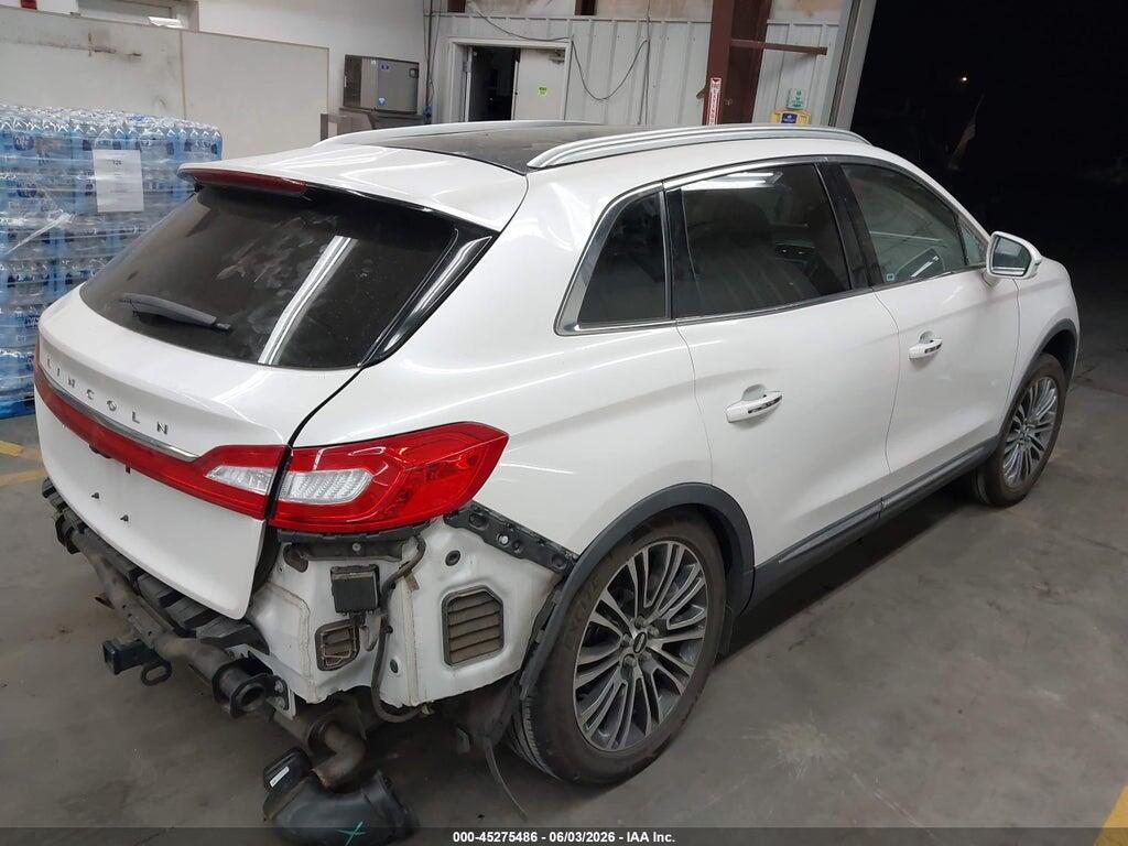 2LMTJ6LR8GBL52274 2016 LINCOLN MKX photo no. 4