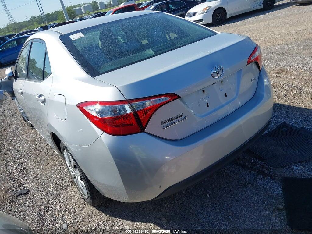 2T1BURHE9FC457714 2015 TOYOTA COROLLA photo no. 3