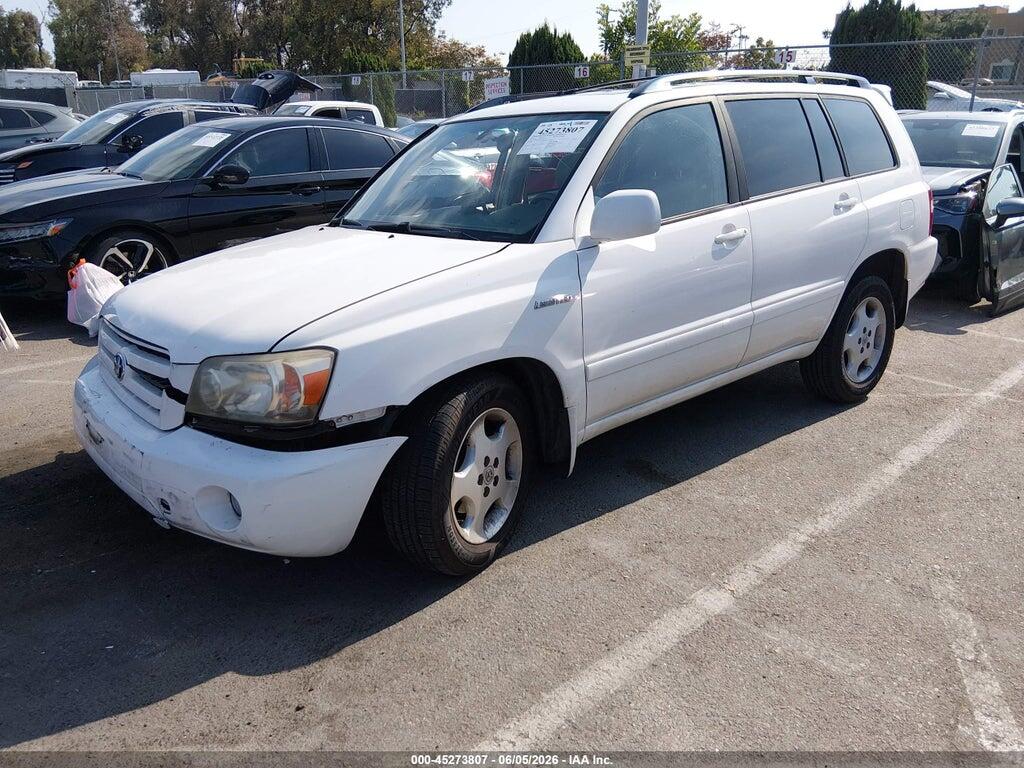 JTEDP21A050053431 2005 TOYOTA HIGHLANDER photo no. 2