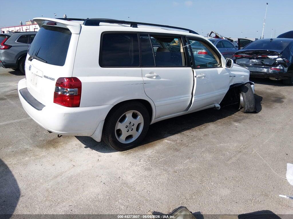 JTEDP21A050053431 2005 TOYOTA HIGHLANDER photo no. 4