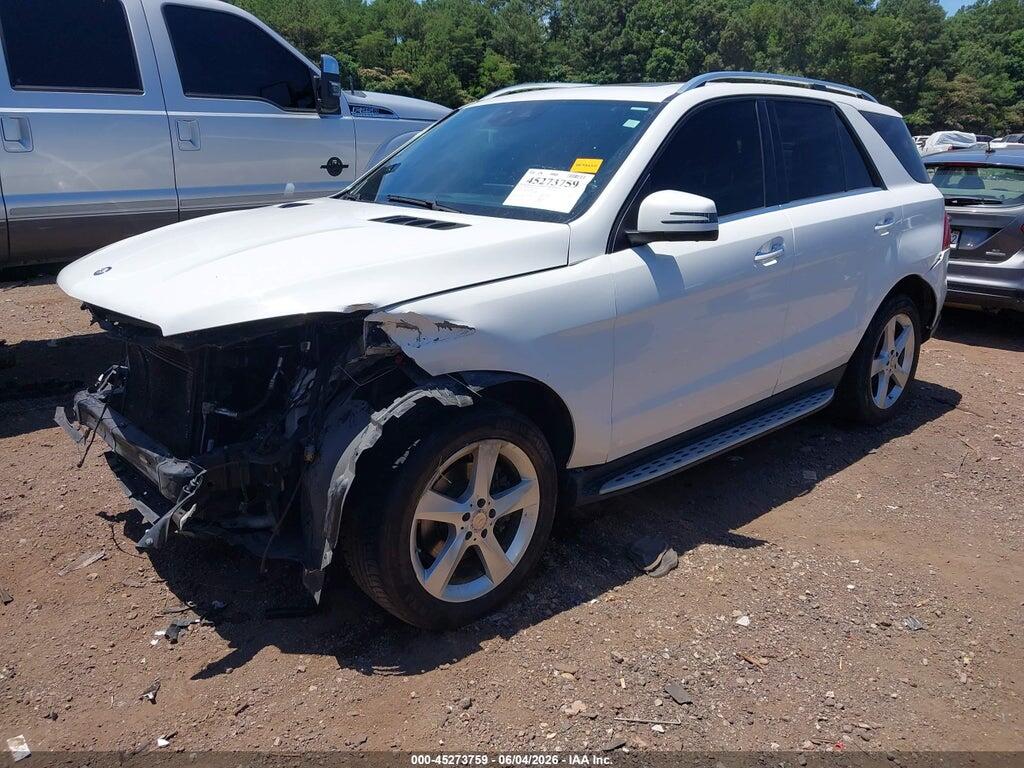 4JGDA5JBXGA796817 2016 MERCEDES-BENZ GLE 350 photo no. 2
